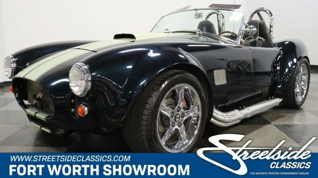 Beautiful Highland Green Metallic! 408 V8 w/ EFI, Tremec 5 Spd, 4 Whl Disc, Wow! 1965 Shelby Cobra Factory Five