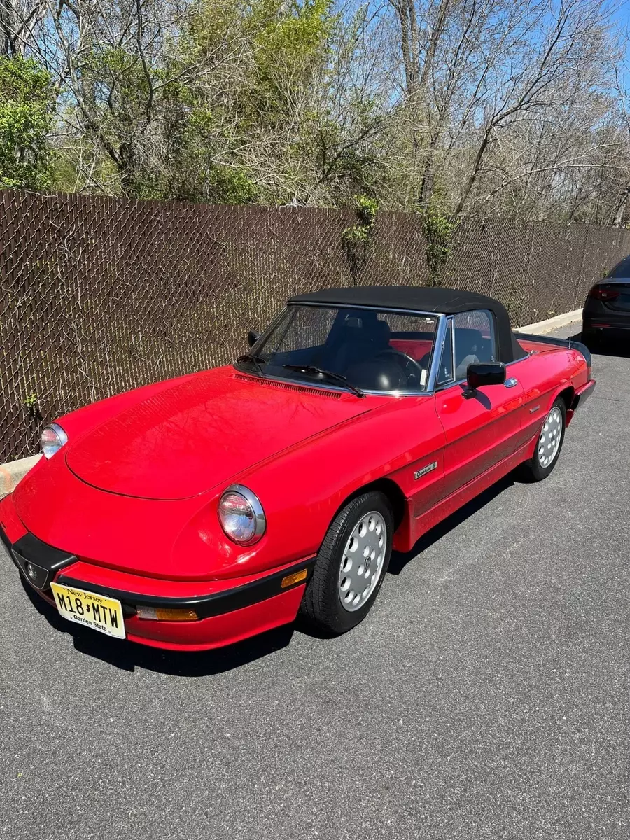 1987 Alfa Romeo Spider Quadrifoglio