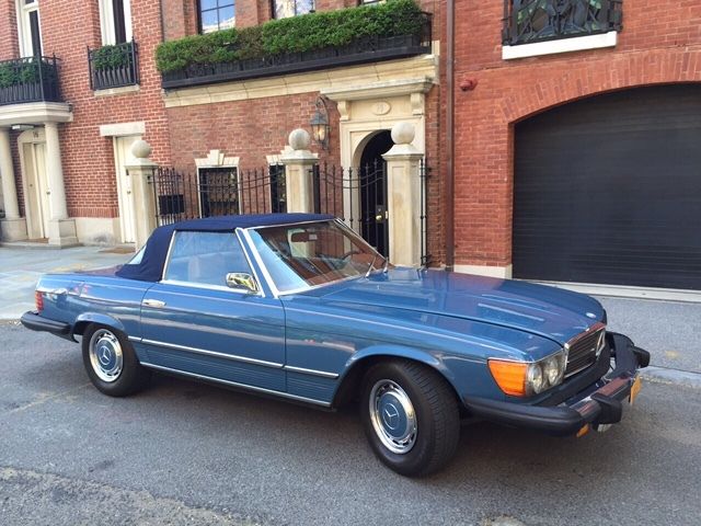 BEAUTIFUL MERCEDEZ BENZ SL 450 CONVERTIBLE ONLY 60,000 MILES ORIGINAL 1975 Mercedes-Benz SL-Class 450 SL
