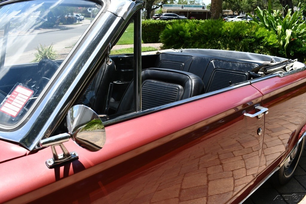 1965 Plymouth Valiant No Reserve Signet convertible buckets console Automatic !! - photo 10