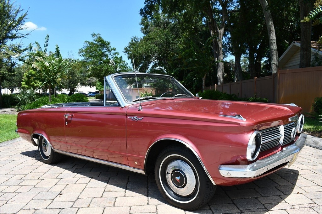 1965 Plymouth Valiant No Reserve Signet convertible buckets console Automatic !! - photo 5