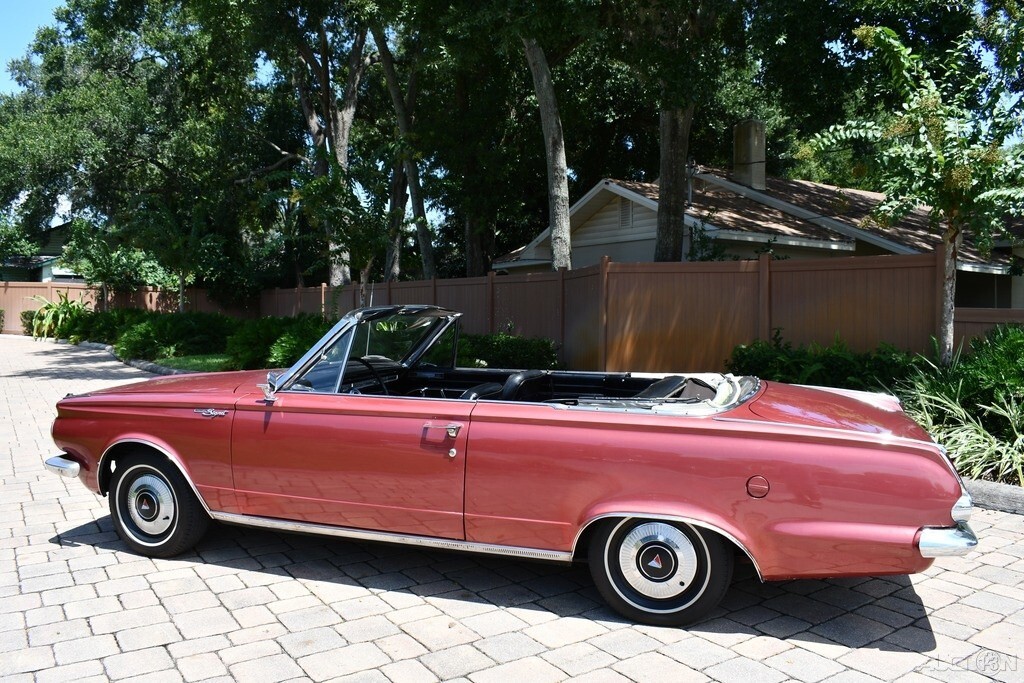 1965 Plymouth Valiant No Reserve Signet convertible buckets console Automatic !! - photo 8