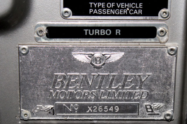 1989 Bentley Turbo R - photo 12