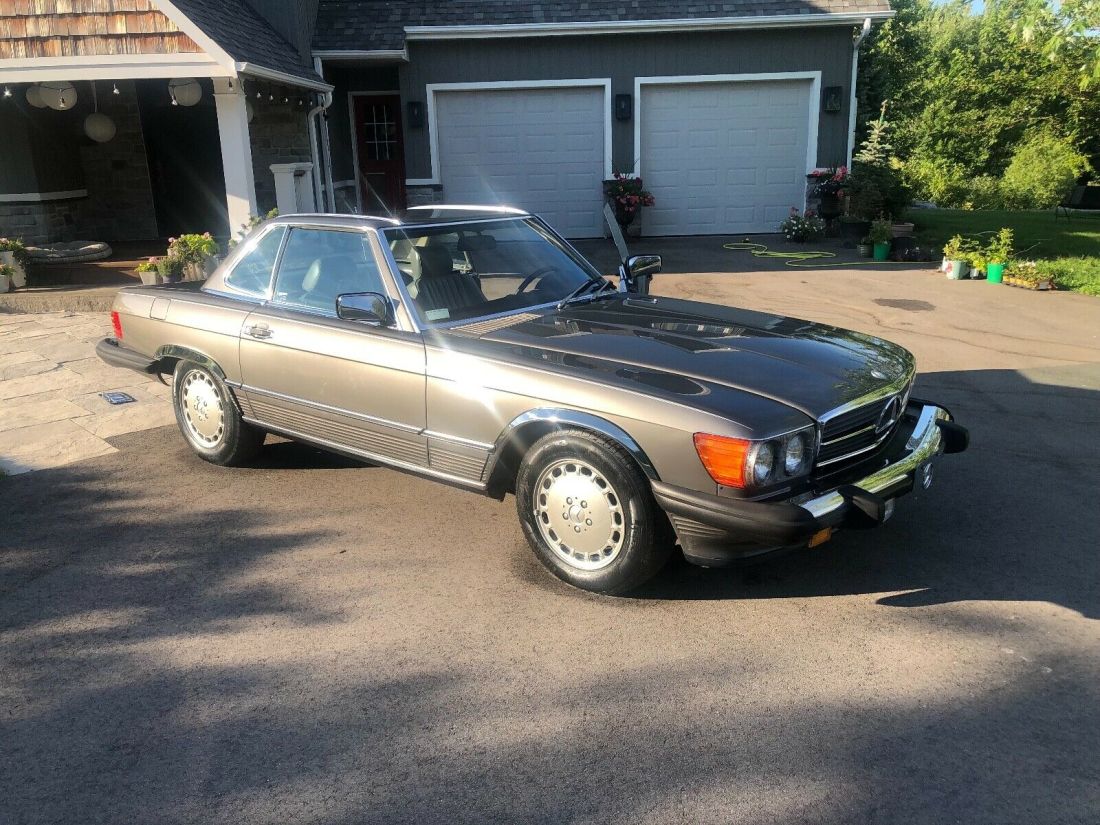 Beautiful Original Vintage Mercedes-Benz 560SL 1989 Iconic Year Low Miles 1989 Mercedes-Benz SL-Class Grey