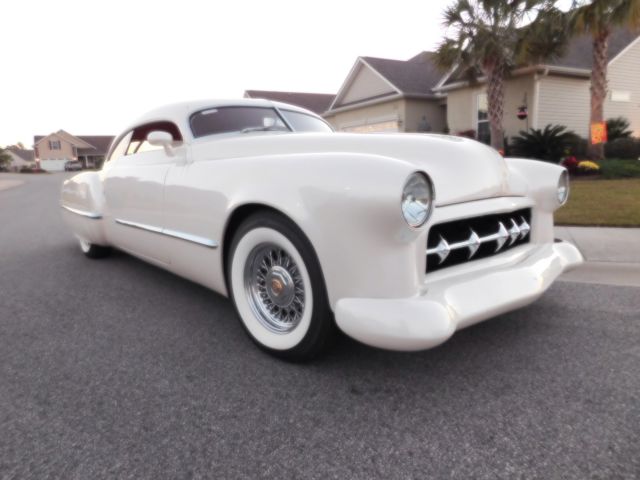 1949 Cadillac Series 62 Peach burlap w/ white vinyl - photo 3