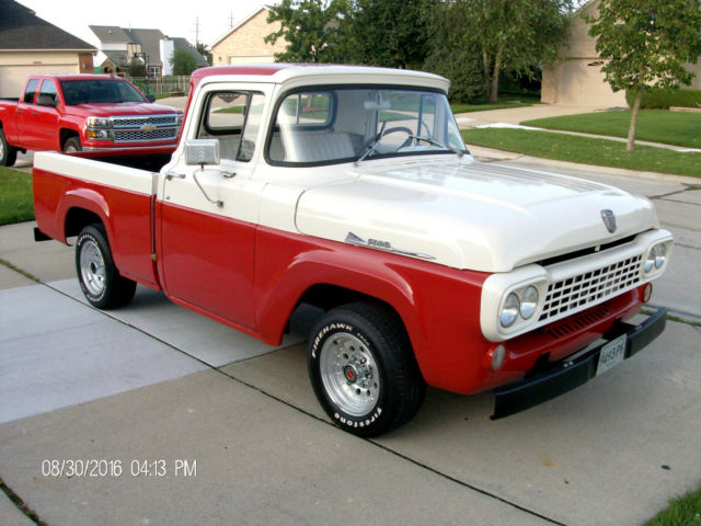 1958 Ford F-100 272 V8 FLEETSIDE PICKUP - photo 2