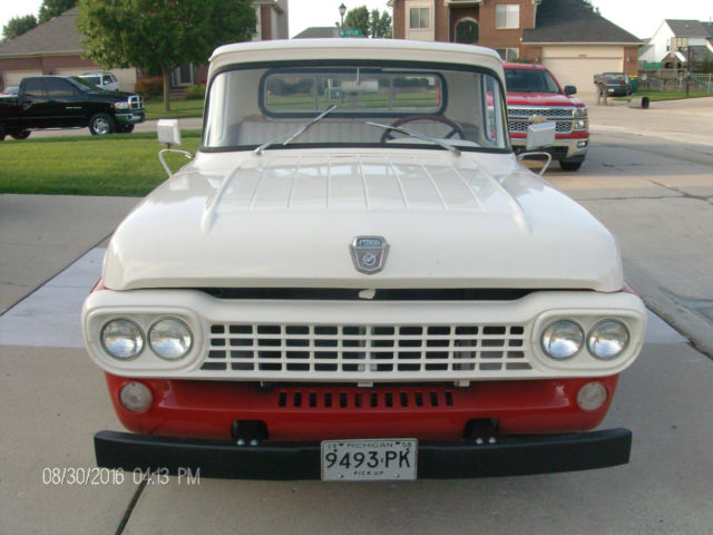 1958 Ford F-100 272 V8 FLEETSIDE PICKUP - photo 4