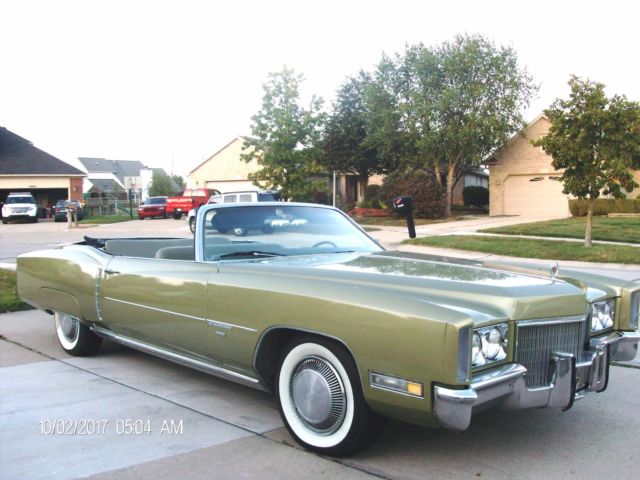 1971 Cadillac Eldorado V8 365 HP Convertible - photo 2