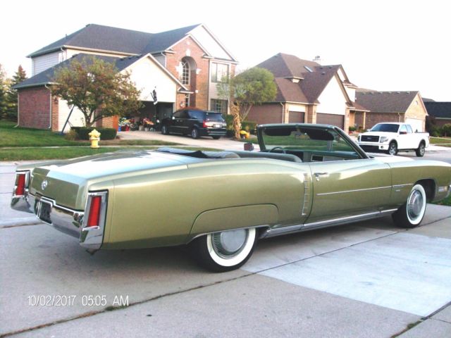 1971 Cadillac Eldorado V8 365 HP Convertible - photo 5