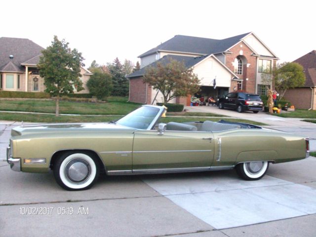 1971 Cadillac Eldorado V8 365 HP Convertible - photo 7