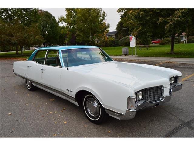 BEAUTIFUL RARE 57K ACTUAL MILE TWO OWNER SURVIVOR 1968 OLDSMOBILE 98 TOWN SEDAN 1968 Oldsmobile Ninety-Eight Town Sedan
