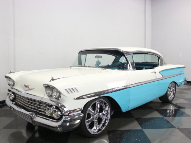 BEAUTIFUL RESTOMOD W/ ZZ4 350 V8, AUTO, PS, PWR FRT DISCS, GREAT PAINT/INTERIOR! 1958 Chevrolet Bel Air/150/210