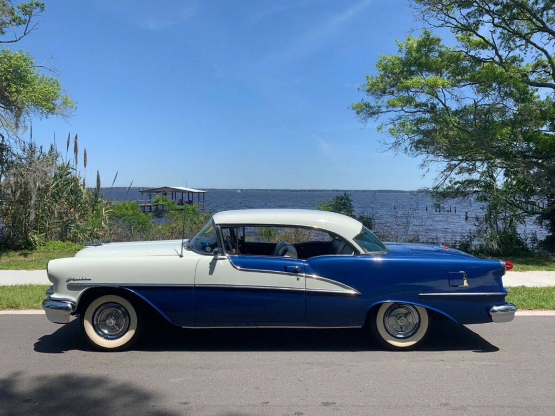 Beautiful Restored 1955 Oldsmobile Ninety-Eight 2 Door Hardtop (1955 1956 1957) 1955 Oldsmobile Ninety-Eight 2 Door Hardtop