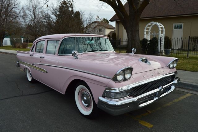 BEAUTIFUL RESTORED 1958 FORD CUSTOM 300 292 CID V8 NICE !! 1958 Ford Other CUSTOM 300