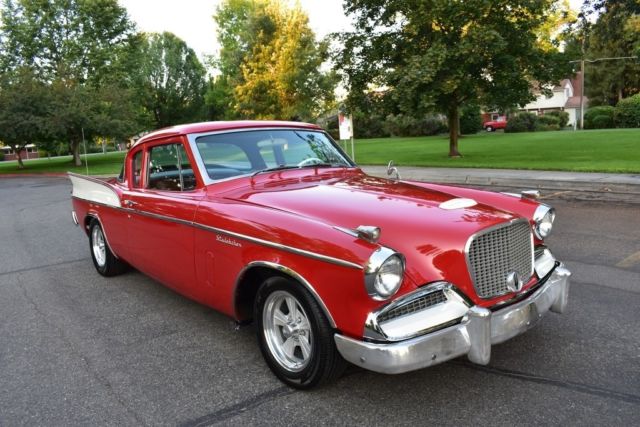 BEAUTIFUL RESTORED 1958 STUDEBAKER SILVER HAWK COUPE 1958 Studebaker SILVER HAWK