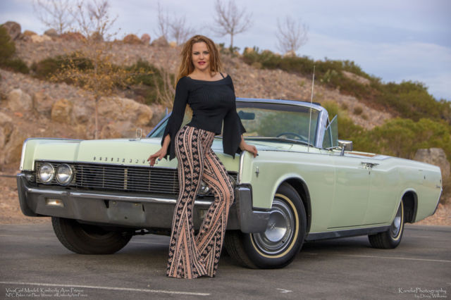 1966 Lincoln Continental CONVERTIBLE 4DR SUICIDE DOORS RUST FREE BEAUTY - photo 5