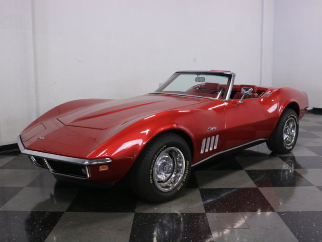 BEAUTIFUL STINGRAY W/ NUMBER'S MATCHING 350/350HP V8, MUNCIE 4 SPEED, 3 OWNERS! 1969 Chevrolet Corvette