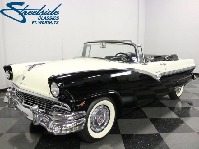 BEAUTIFUL SUNLINER, RESTORED & LOVED BY 3 LONG TERM OWNERS, 292 Y BLOCK, CLEAN! 1956 Ford Fairlane Sunliner