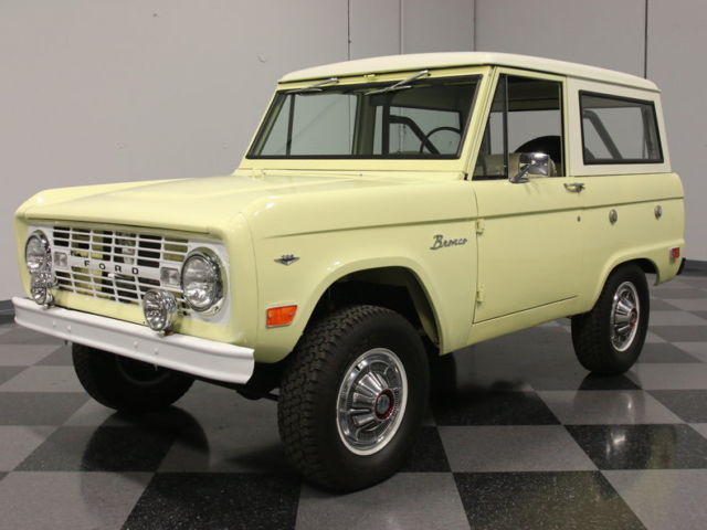 BEAUTIFUL UNCUT EB, NICELY RESTORED, 289 V8, 3-SPEED, PWR STEER, PWR FRNT DISCS! 1968 Ford Bronco