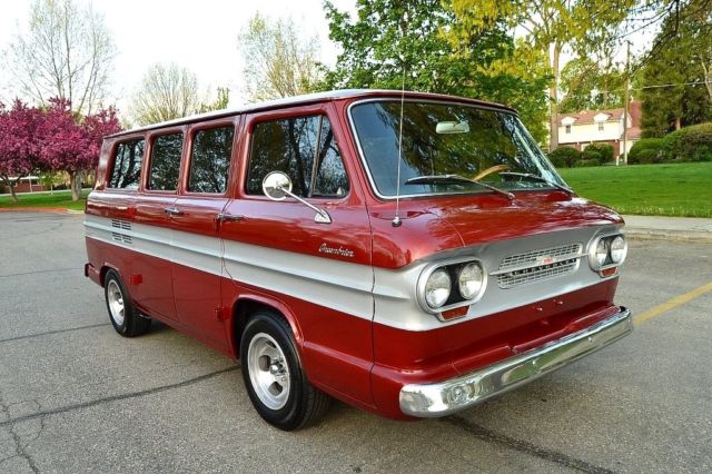 BEAUTIFUL VERY RARE CUSTOM RESTORED SURVIVOR 1963 CORVAIR GREENBRIER VAN 1963 Chevrolet Corvair Greenbrier
