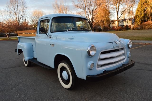 BEAUTIFUL VERY RARE PAMPERED SURVIVOR 1955 DODGE C1B PICKUP 1955 Dodge C1B Pickup C1B Pickup