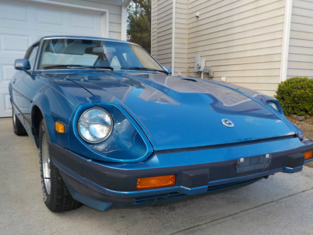 Beautiful Vintage All Original Datsun 280 ZX 2+2 in stunning factory "True Blue" 1982 Datsun Z-Series 2+2 Coupe