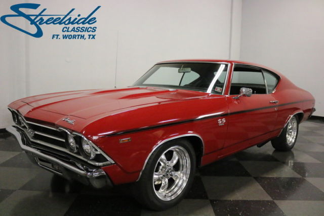BEAUTIFULLY FINISHED OUT W/ STRONG 396 V8, MUNCIE 4 SPD, PS, PB W/ FRT DISC, WOW 1969 Chevrolet Chevelle SS 396