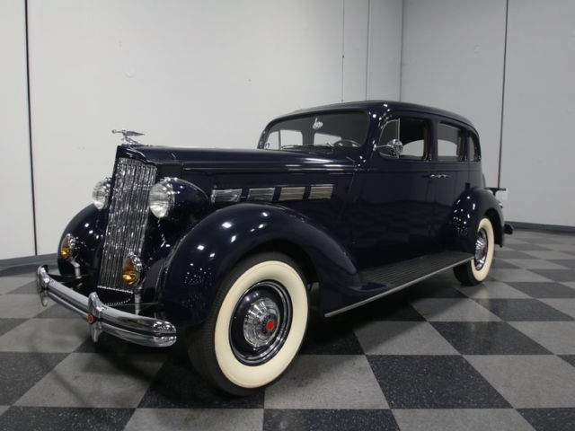 BEAUTIFULLY RESTORED 120, 282 CI STRAIGHT 8, MANUAL, COLLECTOR OWNED, DRIVES GR8 1937 Packard 120