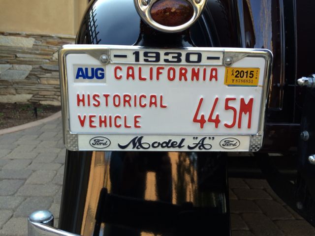1930 Ford Model A Coupe with Rumble Seat - photo 8