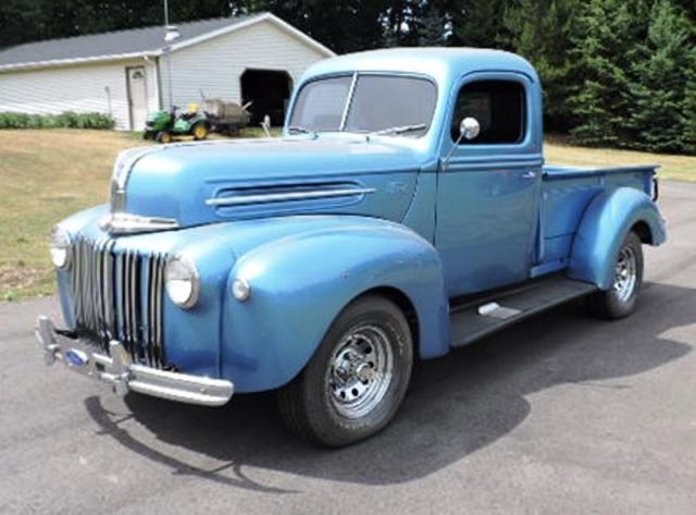 Beautifully Restored 1947 Ford 1/2 Ton Pick Up Truck 1947 Ford Other Pickups Chrome
