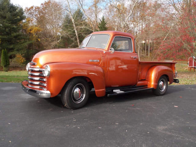 Beautifully restored 1951 Chevrolet 3100 Pickup; 4-speed; Pwr Steering, (video) 1951 Chevrolet Other Pickups