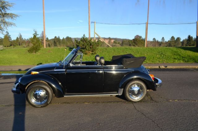 BEAUTIFULLY RESTORED 1979 LOW MILE CONVERTIBLE!! 1979 Volkswagen Beetle - Classic