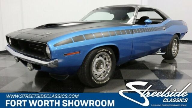 BEAUTIFULLY RESTORED AAR CUDA! MATCHING #'S 340 W/ SIX PACK AND AUTO, B51 BLUE! 1970 Plymouth Barracuda AAR Cuda