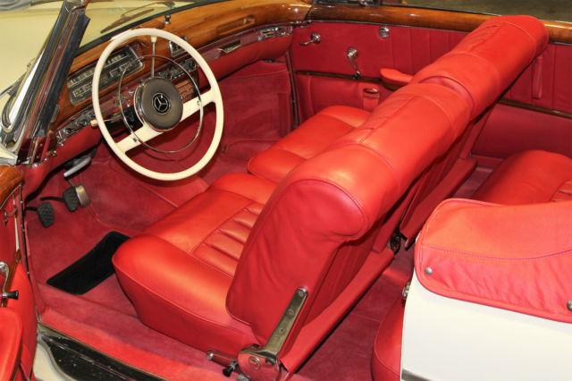 1960 Mercedes-Benz 200-Series 220SE Ponton Cabriolet W128 - photo 12