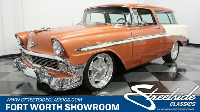Beautifully Restored Inside/Out! 350 V8, Auto, A/C, PS/B w/ Fr Disc, Gr8 Colors! 1956 Chevrolet Nomad --