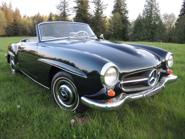 Beautifully Restored Mercedes Benz 190SL in Outstanding Condition, with two tops 1962 Mercedes-Benz 190-Series SL Roadster Convertible
