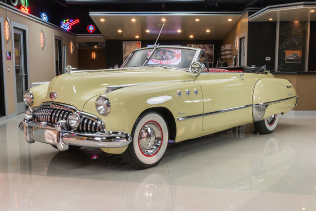 Beautifully Restored! Original 248ci I8 Engine, Dynaflow Automatic, Convertible! 1949 Buick Super Convertible