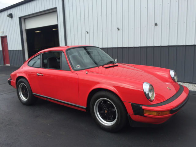 Beautifully restored, up-graded engine & suspension, Fuchs, tools & records 1974 Porsche 911