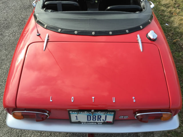 1966 Lotus Elan 2 door convertible - photo 11