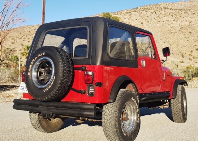 1985 Jeep CJ 7 WITH 304 V-8, HARDTOP & HARD DOORS - photo 5