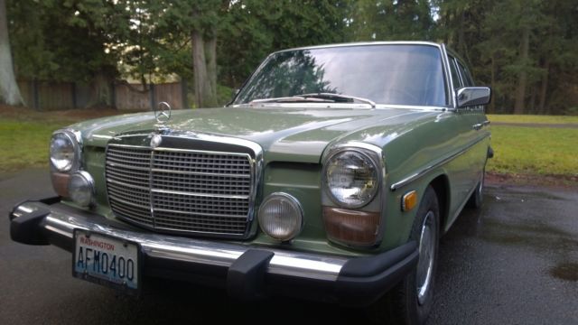 Beautilfully orignal 1975 W114 280 Sedan 1975 Mercedes-Benz 200-Series