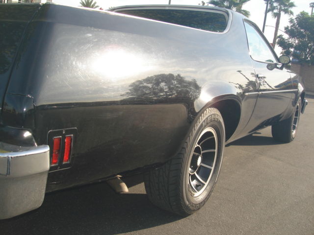 1977 Chevrolet El Camino SS, Blk on Blk ,32k mi, Original cond, Classic - photo 11