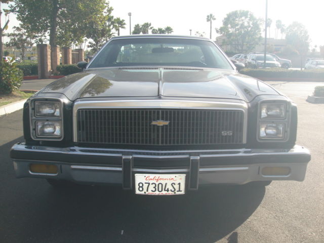 1977 Chevrolet El Camino SS, Blk on Blk ,32k mi, Original cond, Classic - photo 6