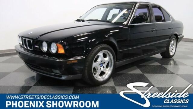 Beemer Luxury German M Series 5 Original Classic Vintage Collector Black Low Rec 1991 BMW M5 --