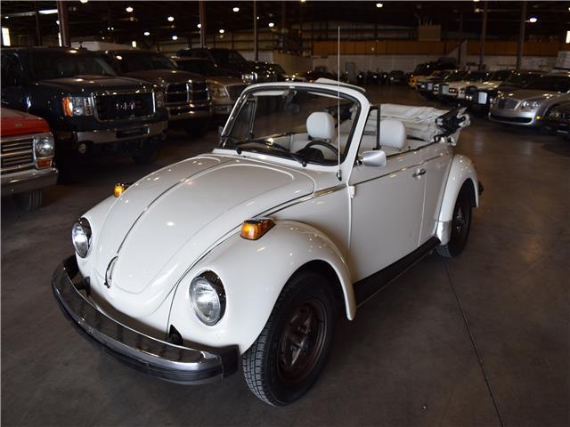 Beetle Super Beetle With 74759 Miles, White - Convertible - 1600cc - Manual 1979 Volkswagen Beetle-New Super Beetle