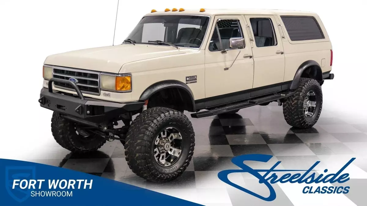Before the Expedition- There Was This! Lifted 4X4, 7.5L V8, Auto Trans, A/C Truc 1991 Ford Bronco Centurion C350 4X4