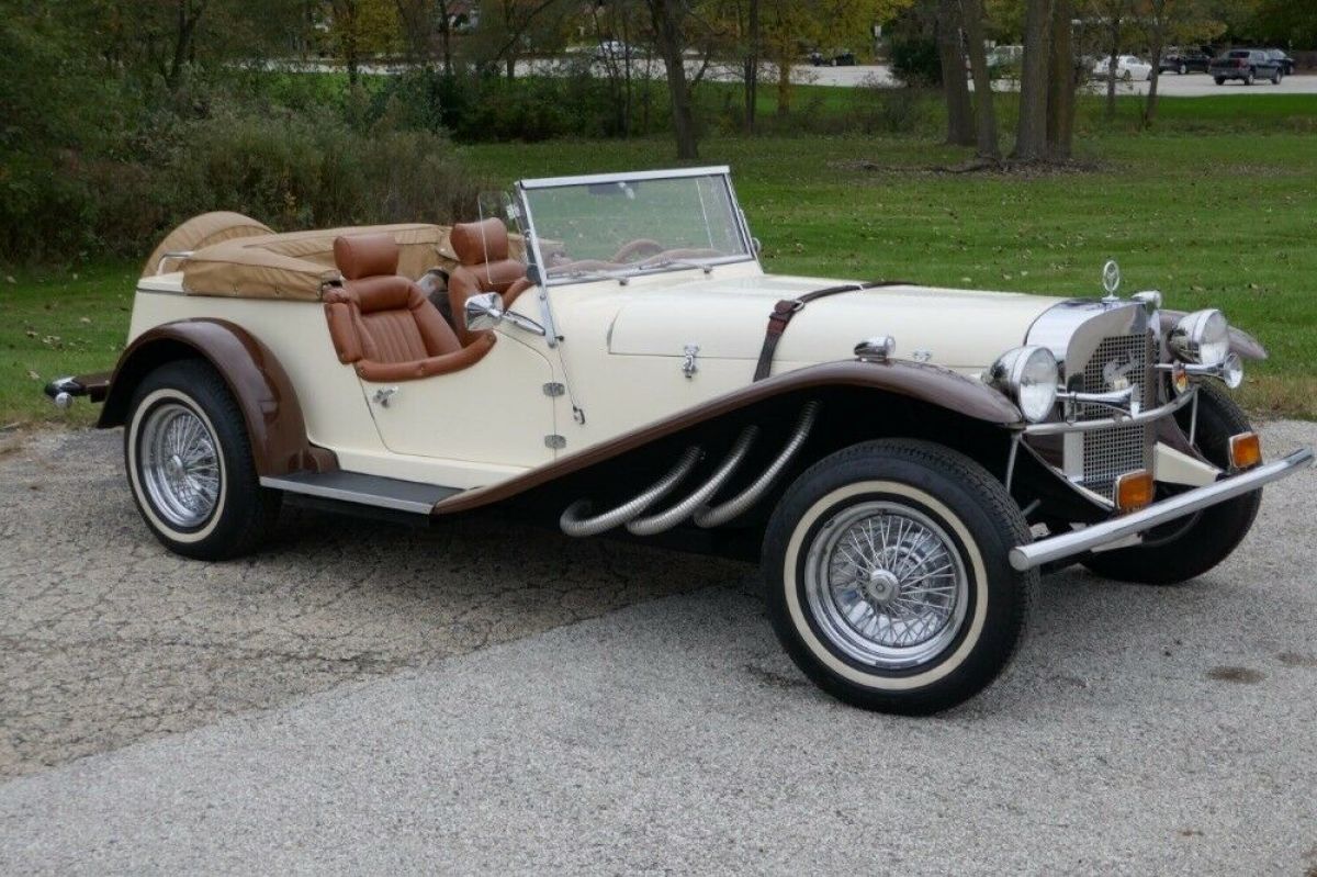 Beige/Tan Mercedes Benz Gazelle with 2,872 Miles available now! 1983 Mercedes-Benz Other -FIBERGLASS BODY- ROADSTER CONVERTIBLE- SEE VIDEO