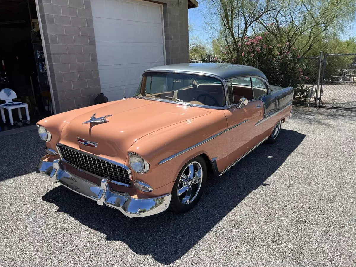 Bel Air Coral 2 Door 1955 Chevrolet Bel Air/150/210