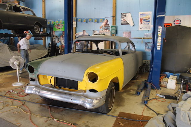 Bel Air post 350 4 speed bench seat needs completion 1955 Chevrolet Bel Air/150/210