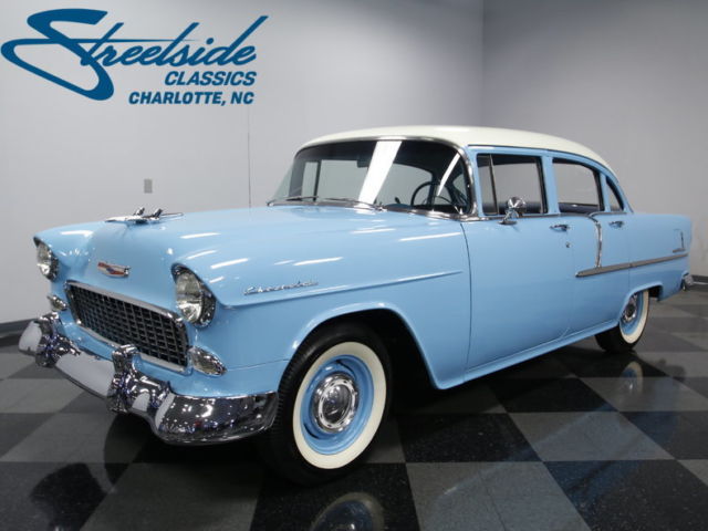 BELIEVED ORIG 265 V8 & POWERGLIDE TRANS, CORRECT EXT COLOR, NICE AND CLEAN!! 1955 Chevrolet Bel Air/150/210